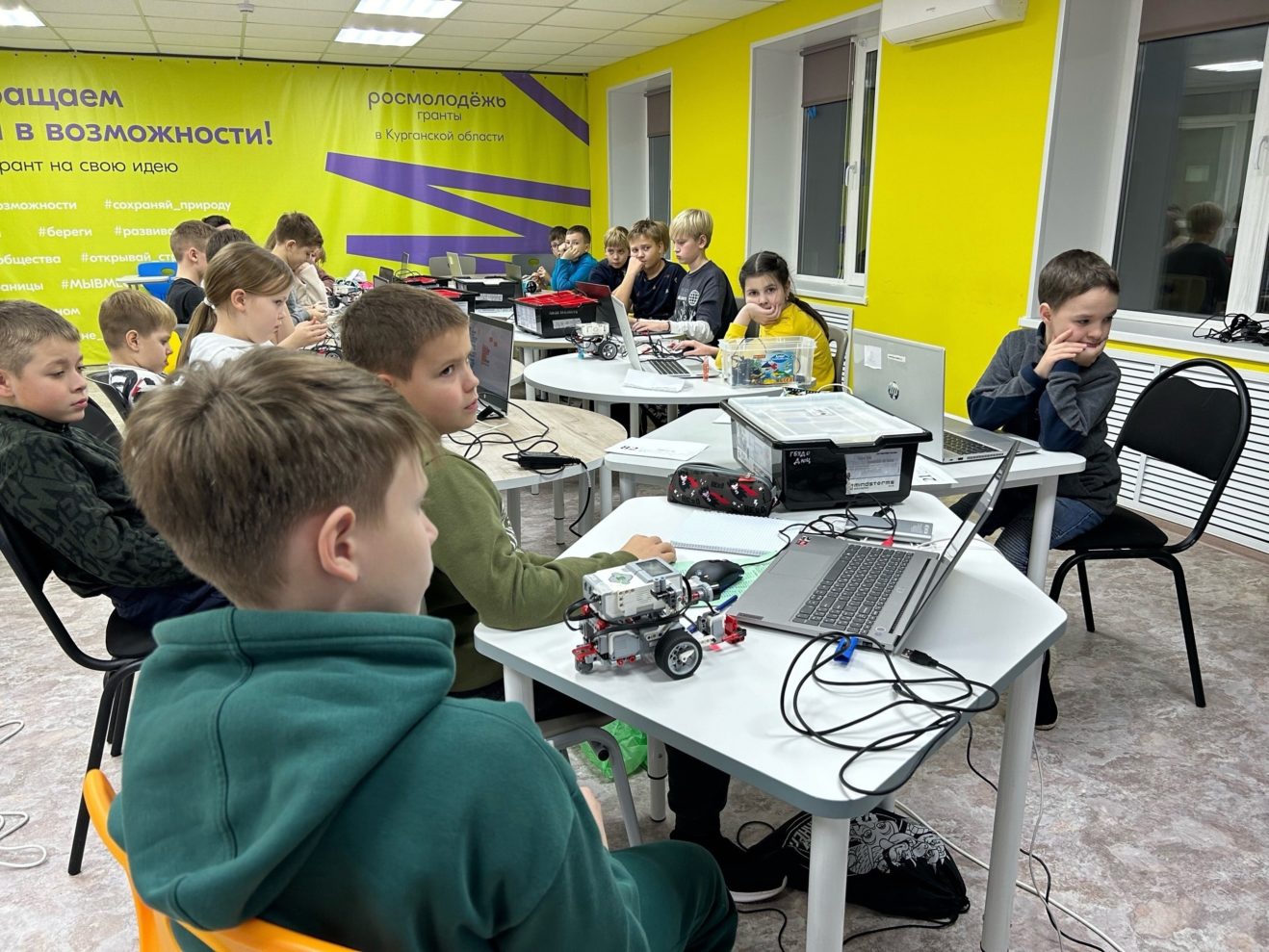 Турниры по робототехнике начались в «Чумляке»